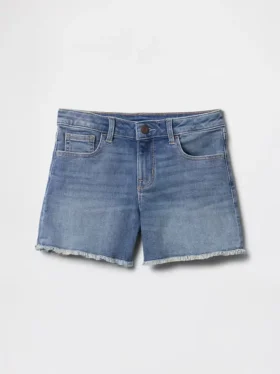 Pantaloncini midi in denim per bambini