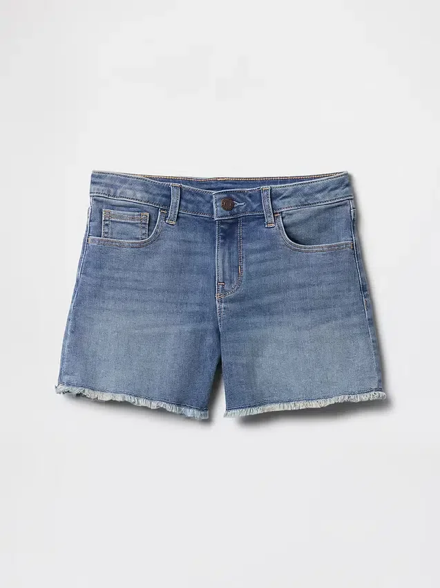 Pantaloncini midi in denim per bambini
