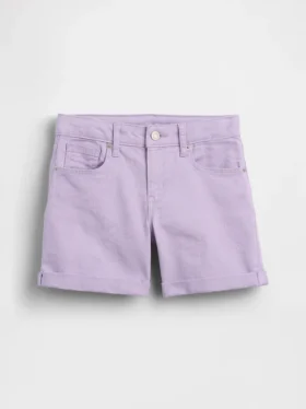 Pantaloncini midi in denim per bambini