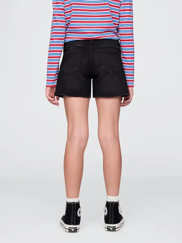 Pantaloncini midi in denim per bambini
