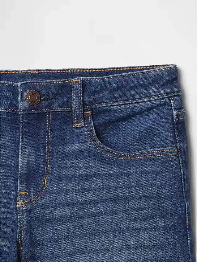 Pantaloncini midi in denim per bambini