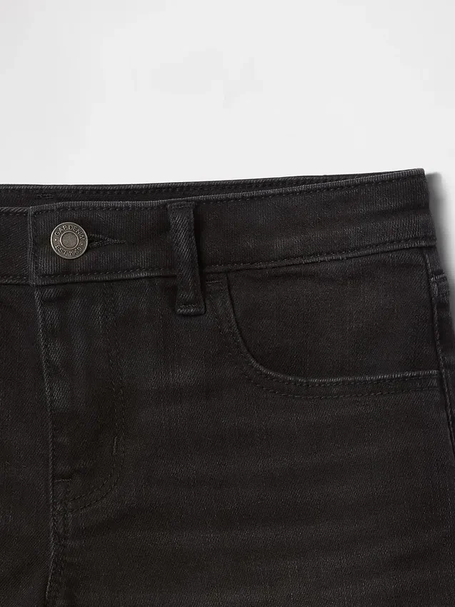 Pantaloncini midi in denim per bambini