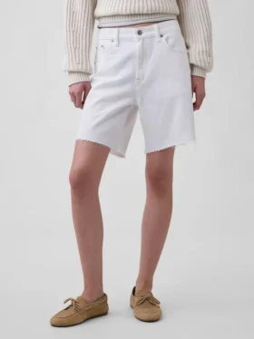 Pantaloncini morbidi a vita media da 8″