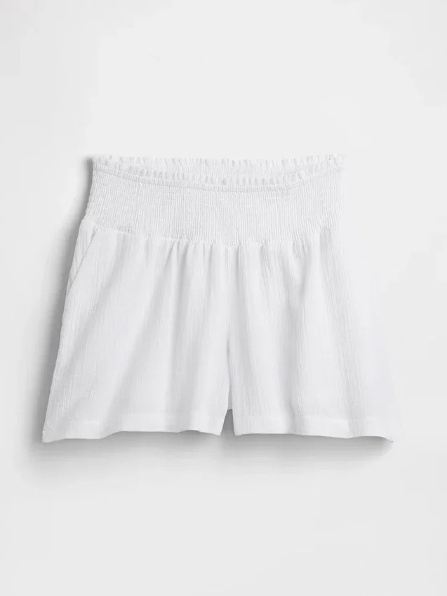 Pantaloncini premaman facili da indossare sotto la pancia