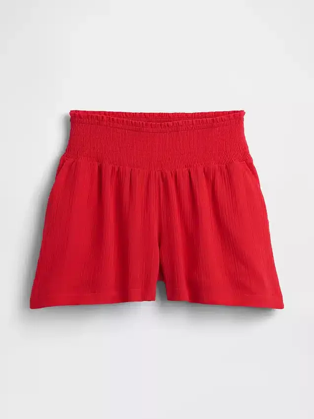Pantaloncini premaman facili da indossare sotto la pancia
