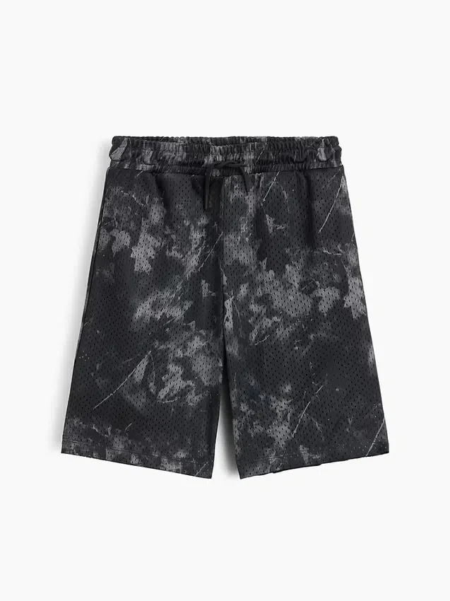 Pantaloncini sportivi in rete da bambino da 8"