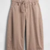 Pantaloni a campana con cintura a vita media