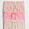 Pantaloni a elastico in cotone biologico Baby First Favorites (confezione da 3)