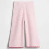 Pantaloni a gamba larga all’uncinetto per neonato & bebè