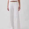 Pantaloni a gamba larga in maglia