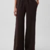 Pantaloni a gamba larga in maglia