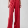 Pantaloni a gamba larga in maglia