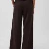 Pantaloni a gamba larga in maglia