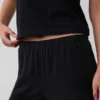 Pantaloni a gamba larga in maglia