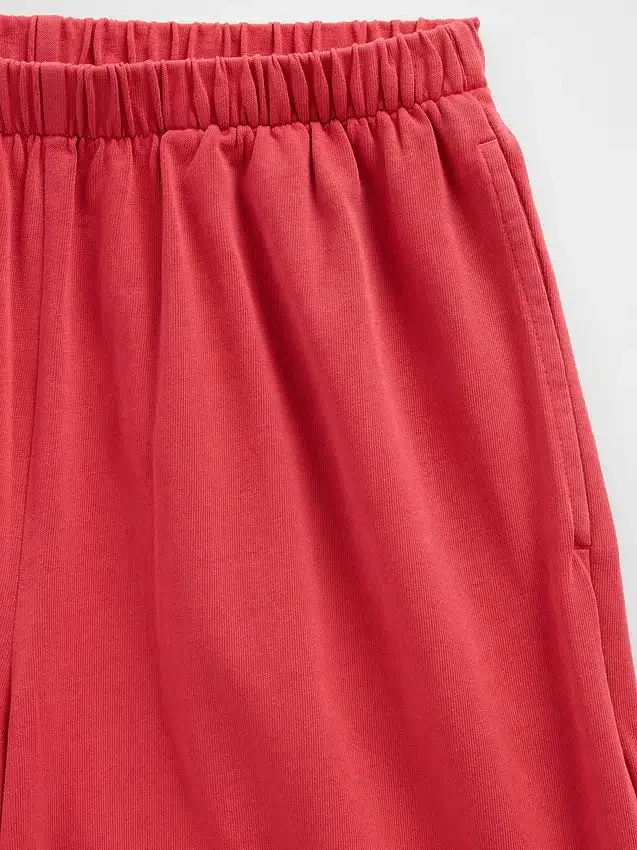 Pantaloni a gamba larga in maglia