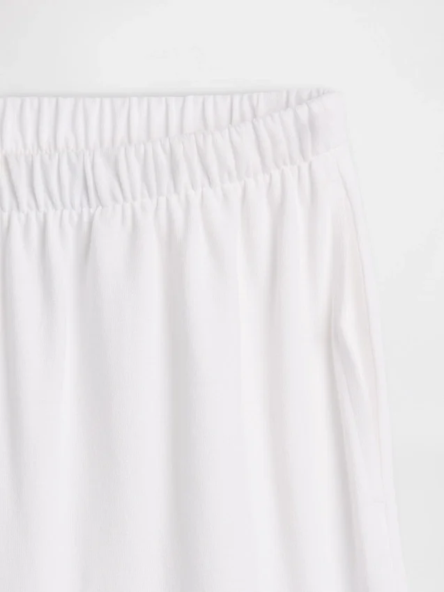 Pantaloni a gamba larga in maglia