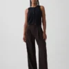 Pantaloni a pieghe a vita alta Curvy 365