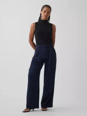 Pantaloni a pieghe a vita alta Curvy 365