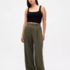 Pantaloni a pieghe a vita alta Curvy 365