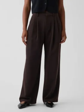 Pantaloni a pieghe a vita alta Curvy 365