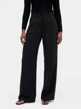 Pantaloni a pieghe a vita alta Curvy 365