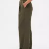Pantaloni a pieghe a vita alta Curvy 365
