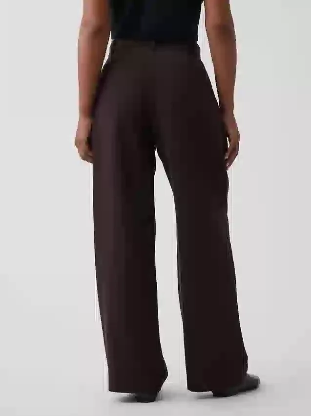 Pantaloni a pieghe a vita alta Curvy 365