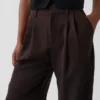 Pantaloni a pieghe a vita alta Curvy 365