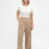 Pantaloni a pieghe a vita alta Curvy 365