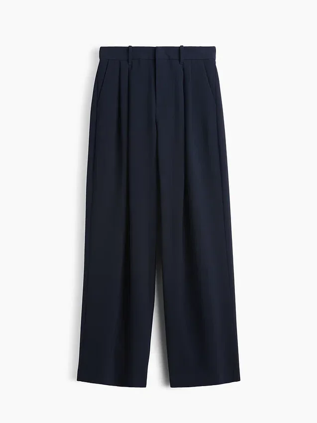 Pantaloni a pieghe a vita alta Curvy 365