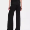 Pantaloni a vita alta con pieghe 365
