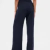 Pantaloni a vita alta con pieghe 365
