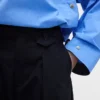 Pantaloni a vita alta con pieghe ad arco GAP × Victoria Beckham