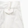Pantaloni a vita alta con pieghe ad arco GAP × Victoria Beckham