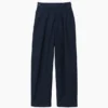 Pantaloni a vita alta con pieghe ad arco GAP × Victoria Beckham