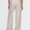 Pantaloni a vita bassa 365 in misto lino