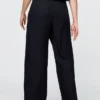Pantaloni a vita bassa 365 in misto lino