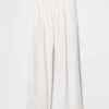 Pantaloni a vita bassa 365 in misto lino