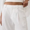Pantaloni a vita bassa 365 in misto lino