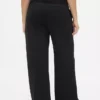 Pantaloni a vita bassa con pieghe e gamba larga 365