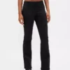 Pantaloni a vita bassa in twill dal taglio lungo e slanciato