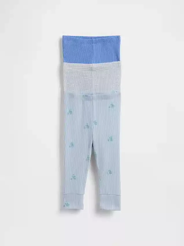 Pantaloni a vita bassa Tinyrib "Baby First Favorites" (confezione da 3)