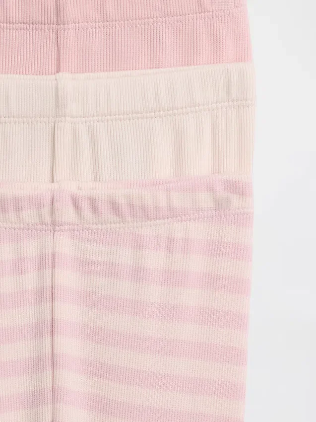 Pantaloni a vita elastica Baby First Favorites (confezione da 3)