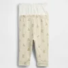 Pantaloni a vita elastica in cotone biologico Baby First Favorites (confezione multipla)