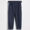 Pantaloni a zampa a righe ultra morbidi con elastico in vita per neonato & bebè