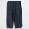 Pantaloni a zampa a righe ultra morbidi con elastico in vita per neonato & bebè