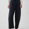 Pantaloni a zampa con doppio rinforzo sulle ginocchia