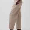 Pantaloni a zampa con doppio rinforzo sulle ginocchia