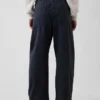 Pantaloni a zampa con doppio rinforzo sulle ginocchia