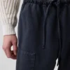 Pantaloni a zampa con doppio rinforzo sulle ginocchia